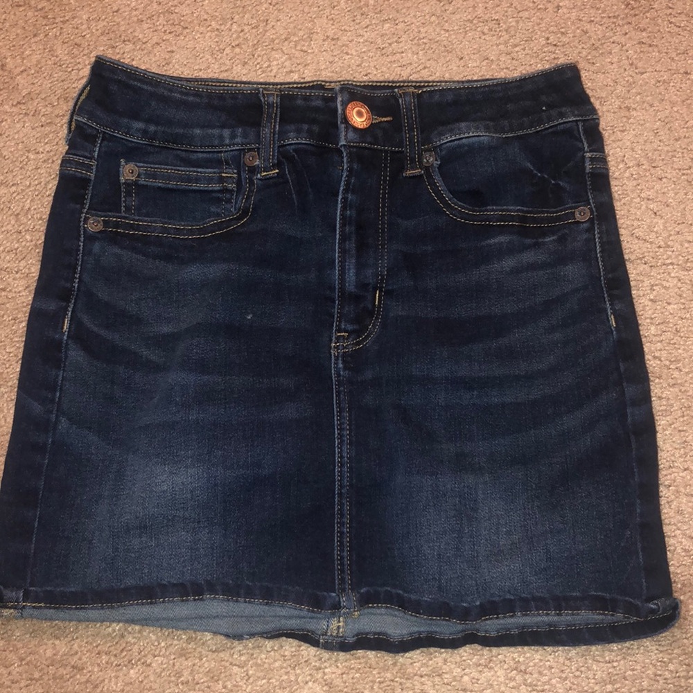 jean skirt
